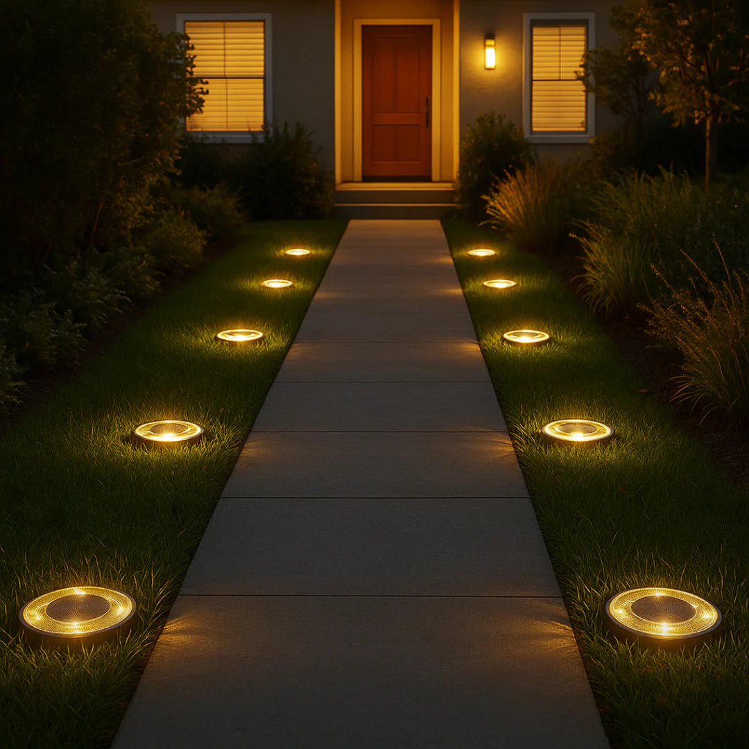 LuminaGlow - Solar LED Grondlamp voor Buiten