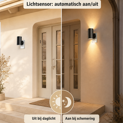 Novren SensorGlow™ Plug-In Wandlamp