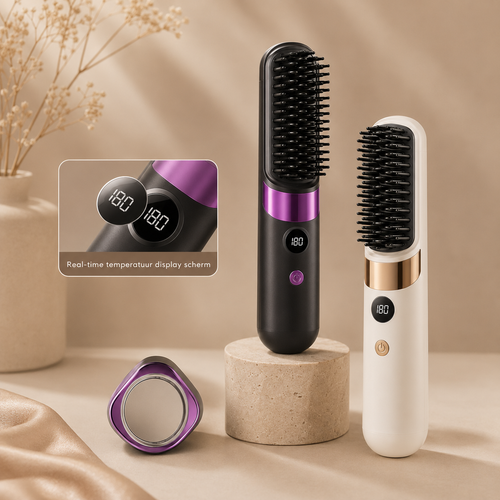 Novren AirBrush™ Pro | Draadloze Stijlborstel
