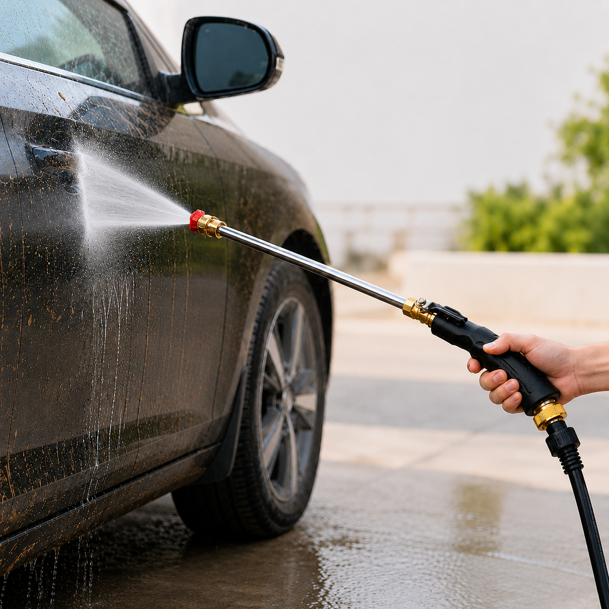 HydroJet Pro - High-Pressure Spuitmond voor Tuinslang