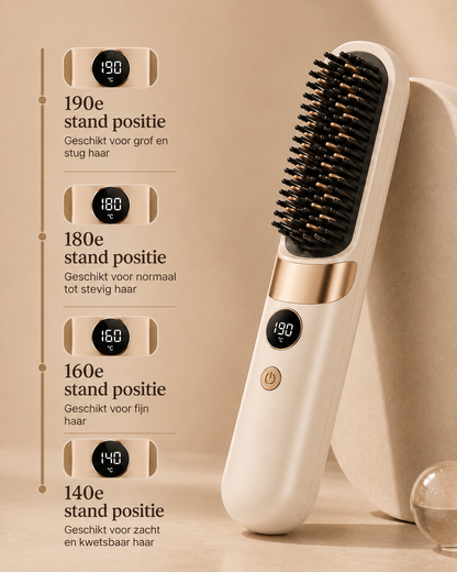 Novren AirBrush™ Pro | Draadloze Stijlborstel