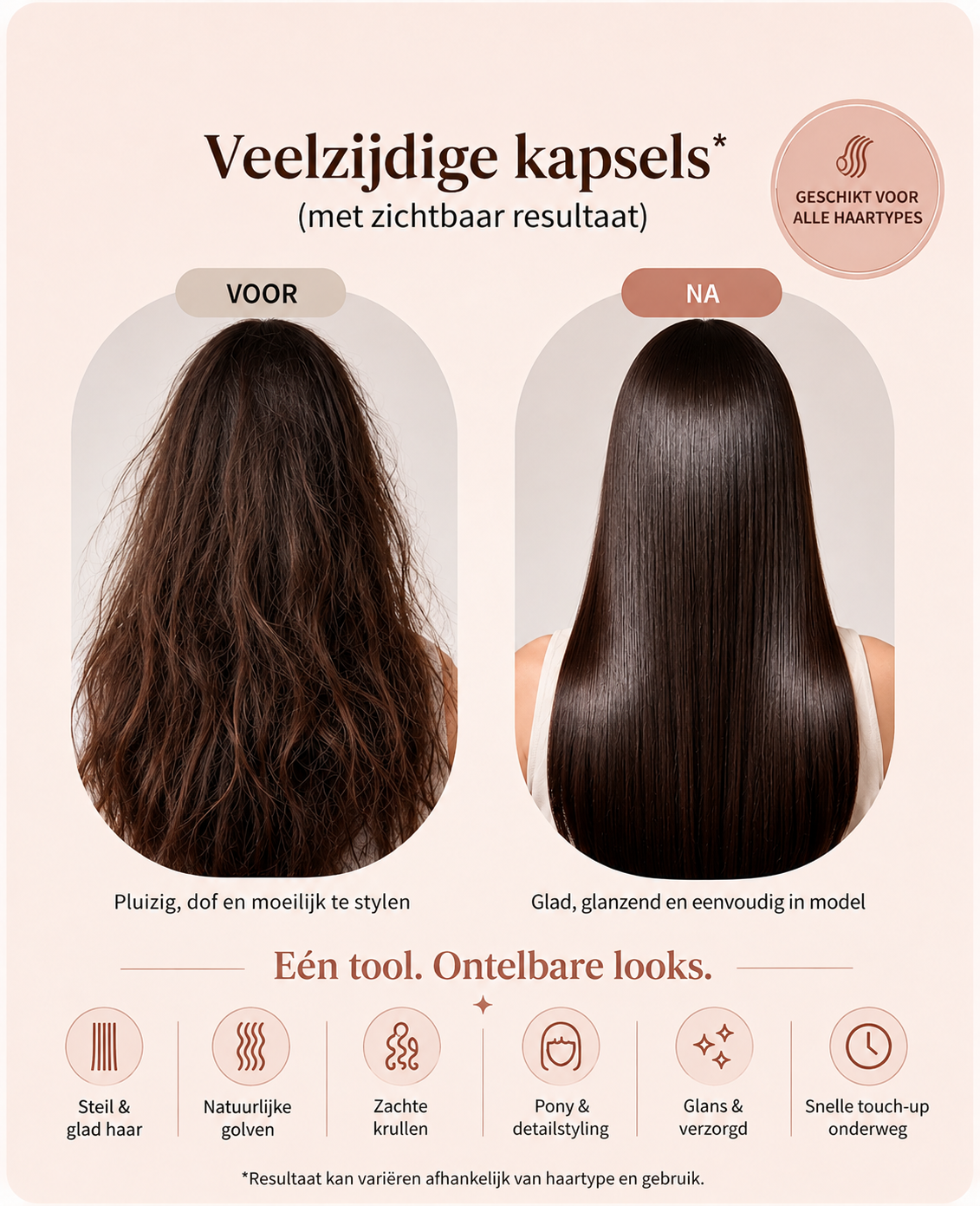 Novren Mini portable Hair Straightener