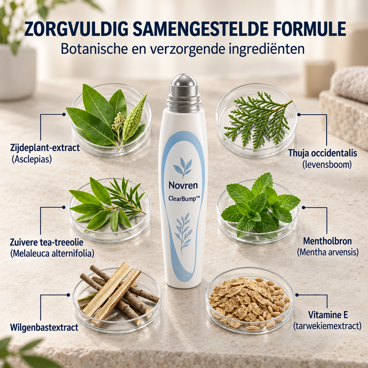 Novren ClearBump™ SkinRenew Verzorgingsroller 1+1 GRATIS
