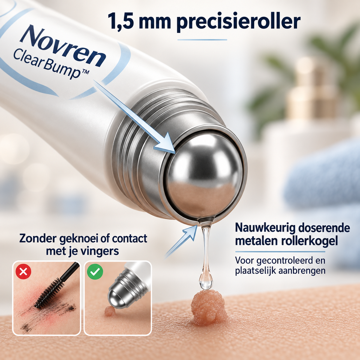 Novren ClearBump™ SkinRenew Verzorgingsroller 1+1 GRATIS