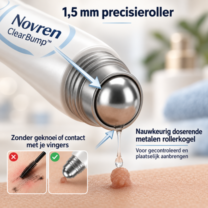 Novren ClearBump™ SkinRenew Verzorgingsroller 1+1 GRATIS