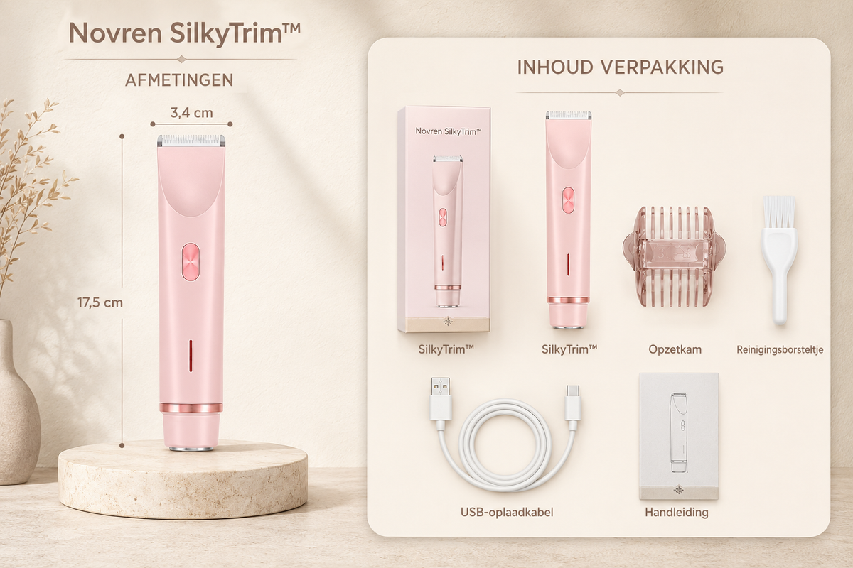Novren SilkyTrim™ 2-in-1 Ladyshave