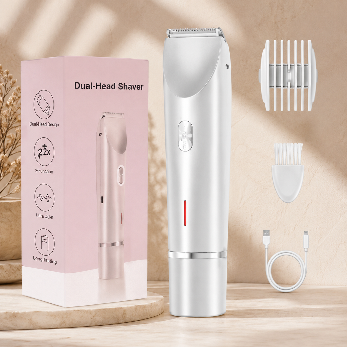 Novren SilkyTrim™ 2-in-1 Ladyshave