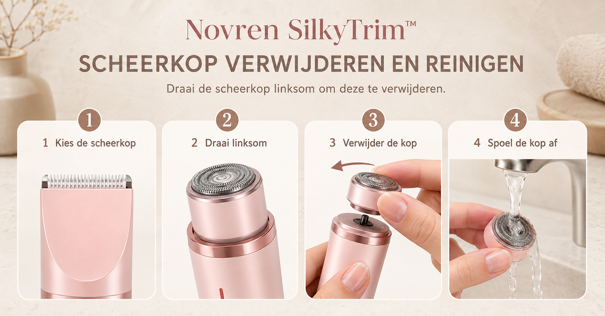 Novren SilkyTrim™ 2-in-1 Ladyshave