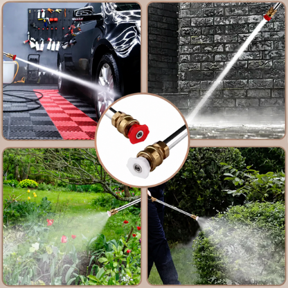 HydroJet Pro - High-Pressure Spuitmond voor Tuinslang
